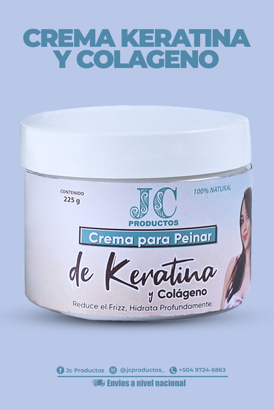 Keratin and Collagen Cream