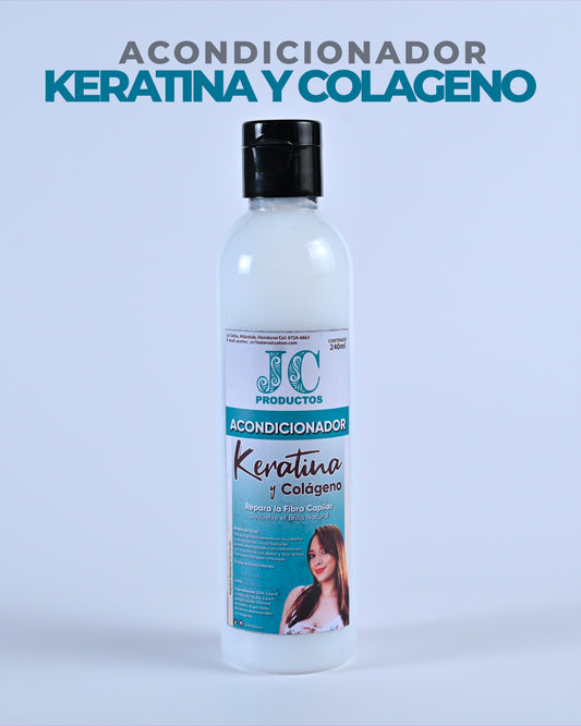 keratin and collagen conditioner